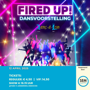 Show 4 - FIRED UP! - Cast C/D - VIP Arrangement